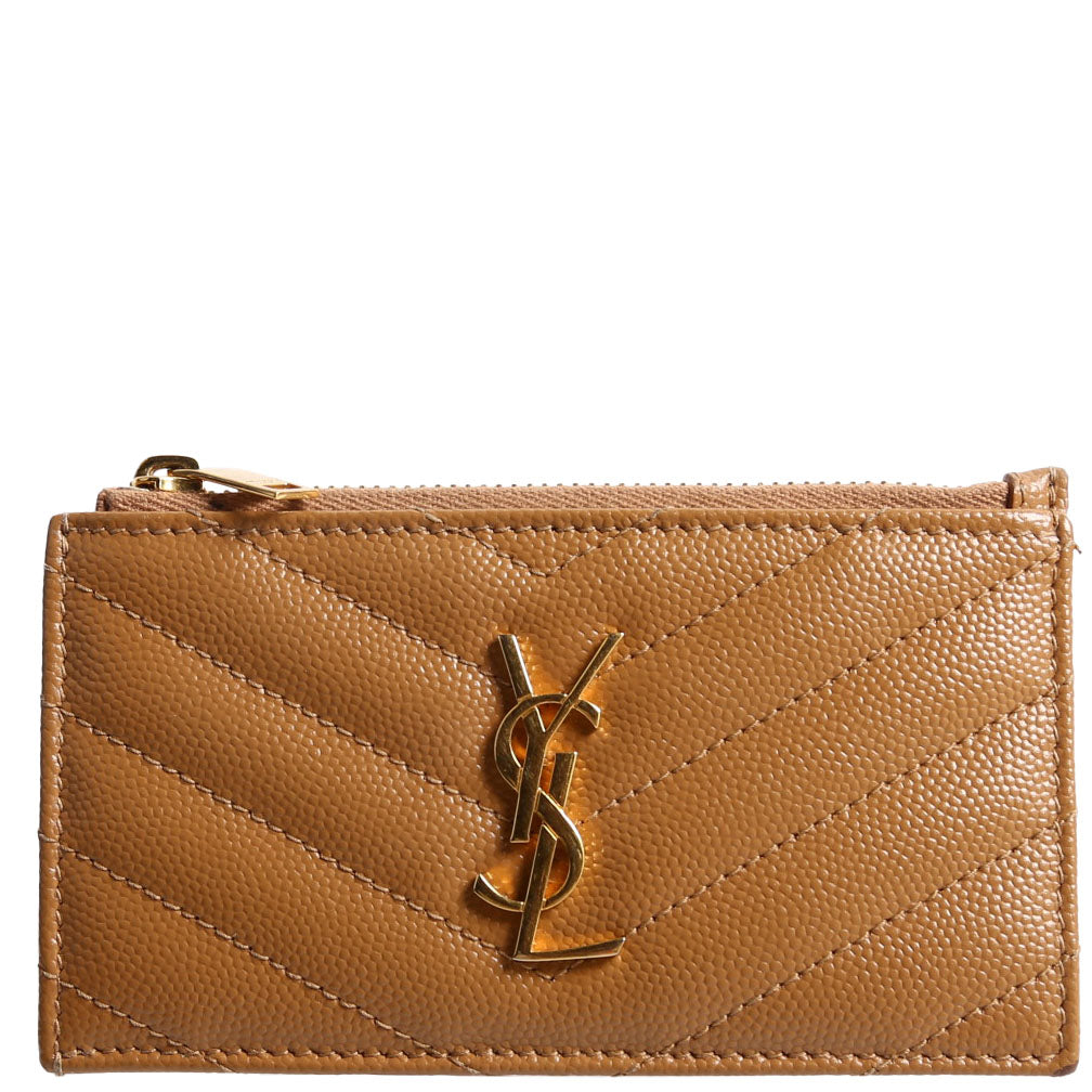Grain De Poudre Fragments Card Holder 607915 Tan