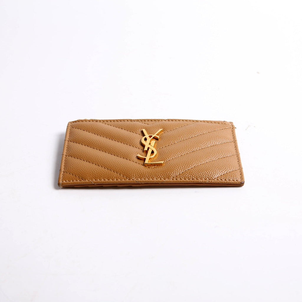 Grain De Poudre Fragments Card Holder 607915 Tan