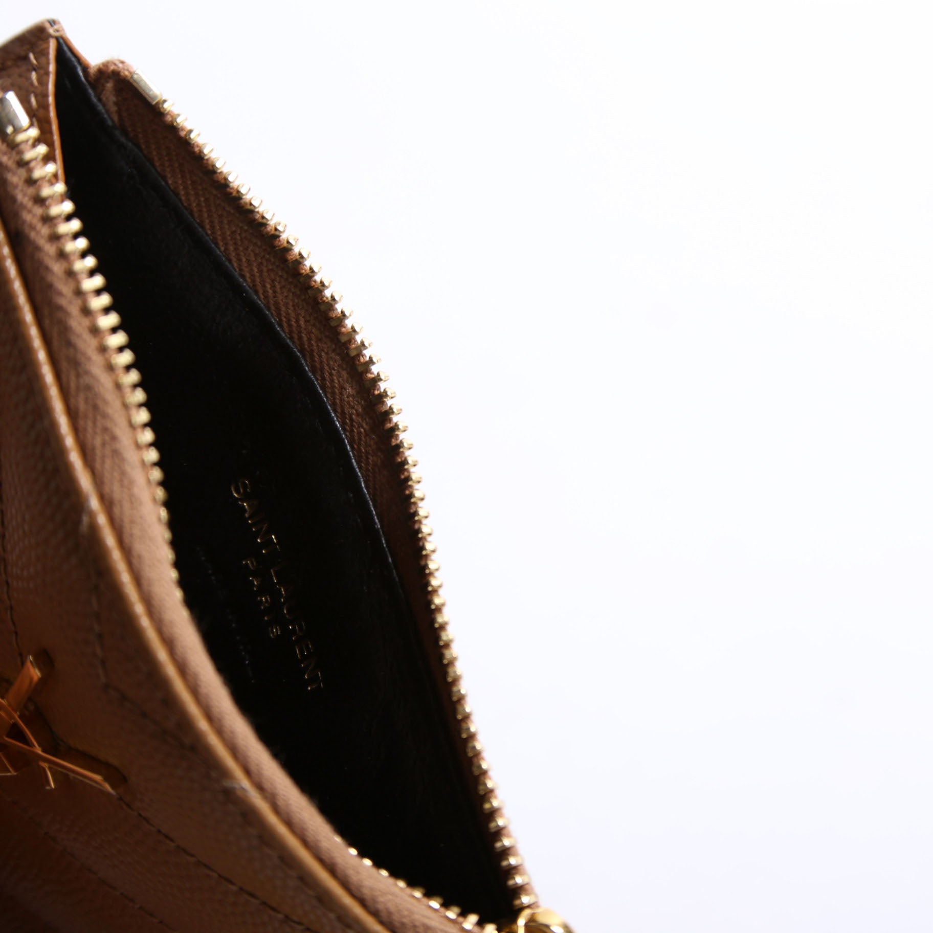 Grain De Poudre Fragments Card Holder 607915 Tan