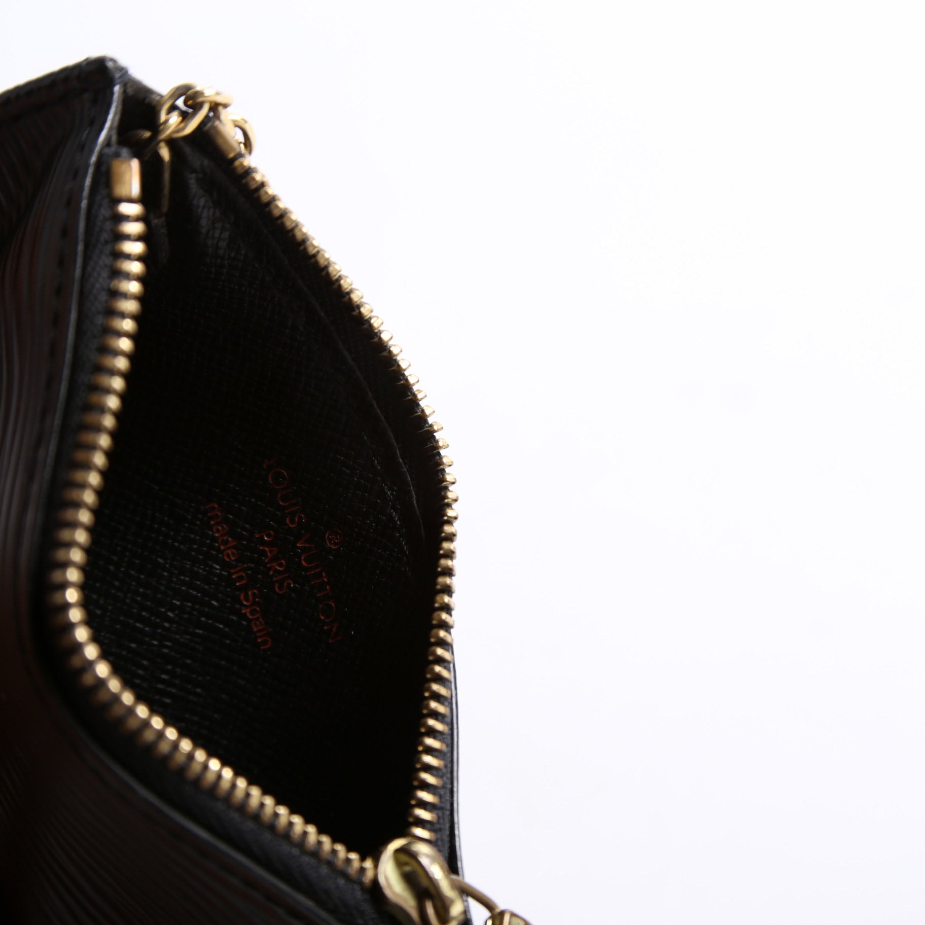 Pochette Cles Epi Black