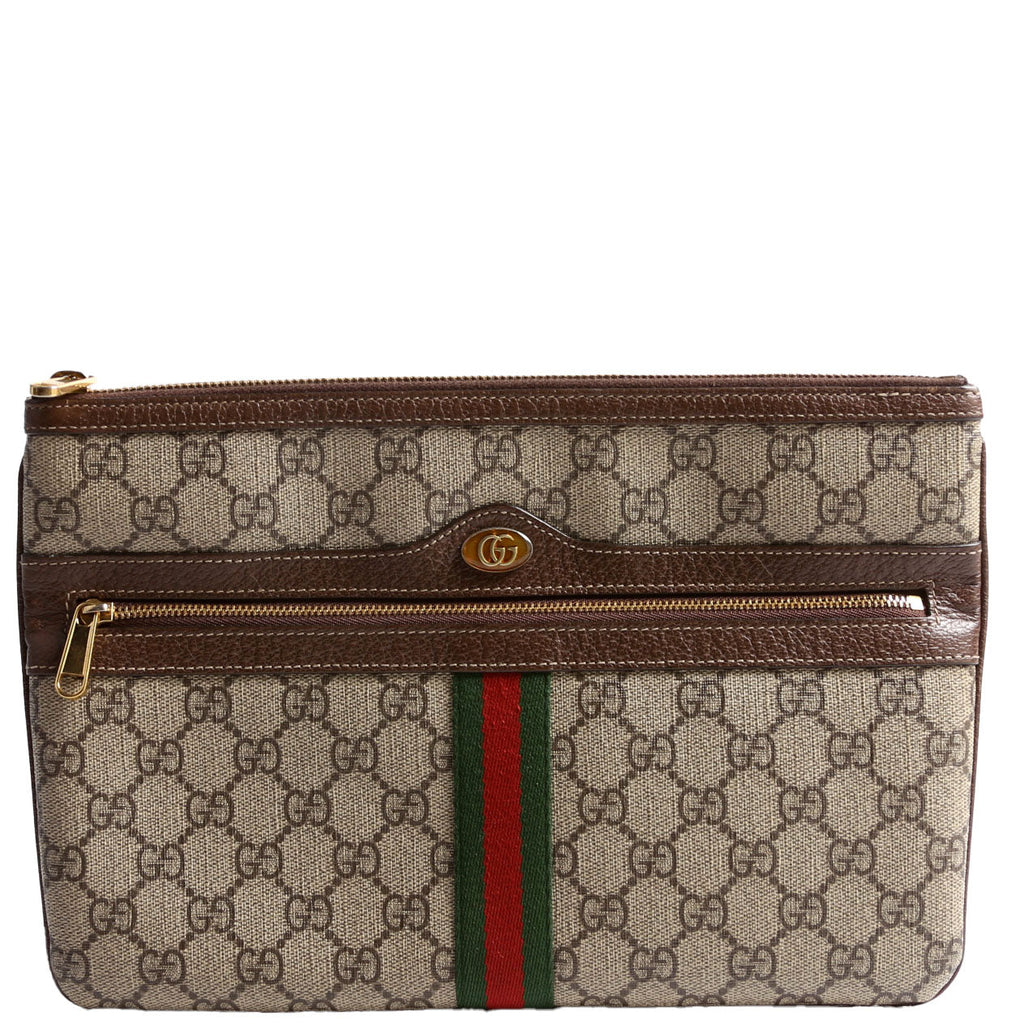 Gucci 517551 GG Supreme Ophidia Pouch