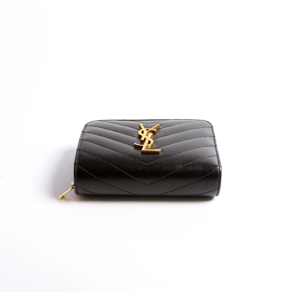 668288 Cassandre Grain De Poudre Compact Zip Around Wallet