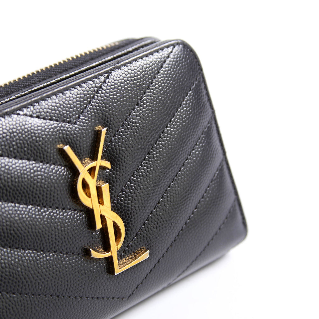 668288 Cassandre Grain De Poudre Compact Zip Around Wallet