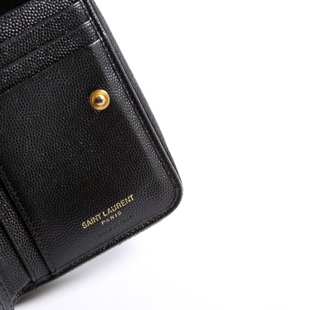 668288 Cassandre Grain De Poudre Compact Zip Around Wallet