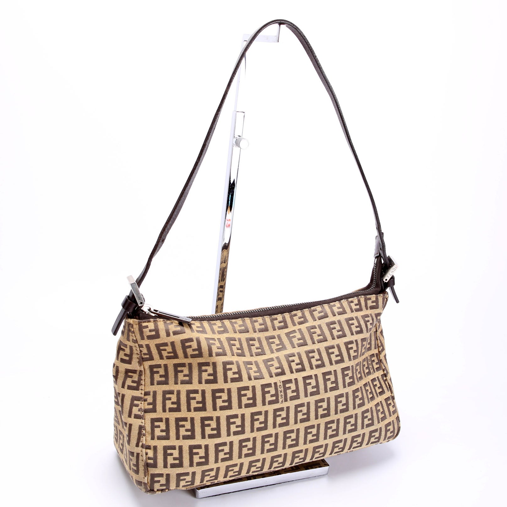 8BR136 Zucchino Mini Pochette Brown/Beige