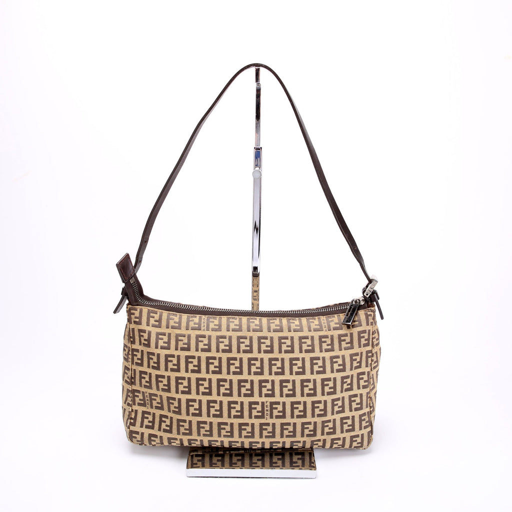8BR136 Zucchino Mini Pochette Brown/Beige