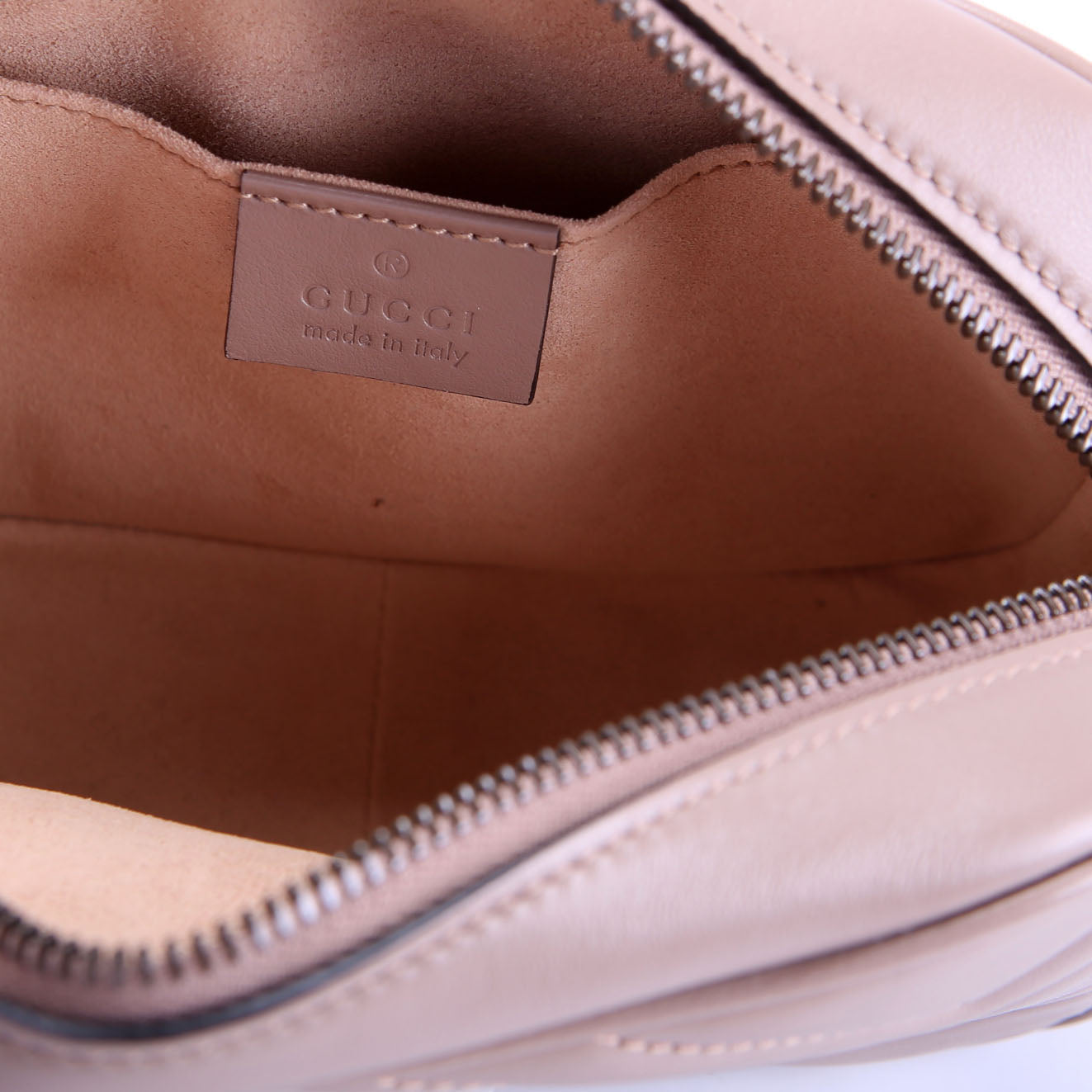 Gucci 448065 Marmont Mini Camera Bag Tan