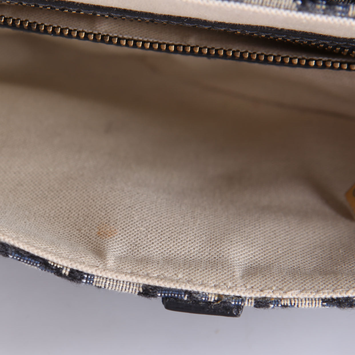 Saddle Bag With Jacquard Strap Oblique