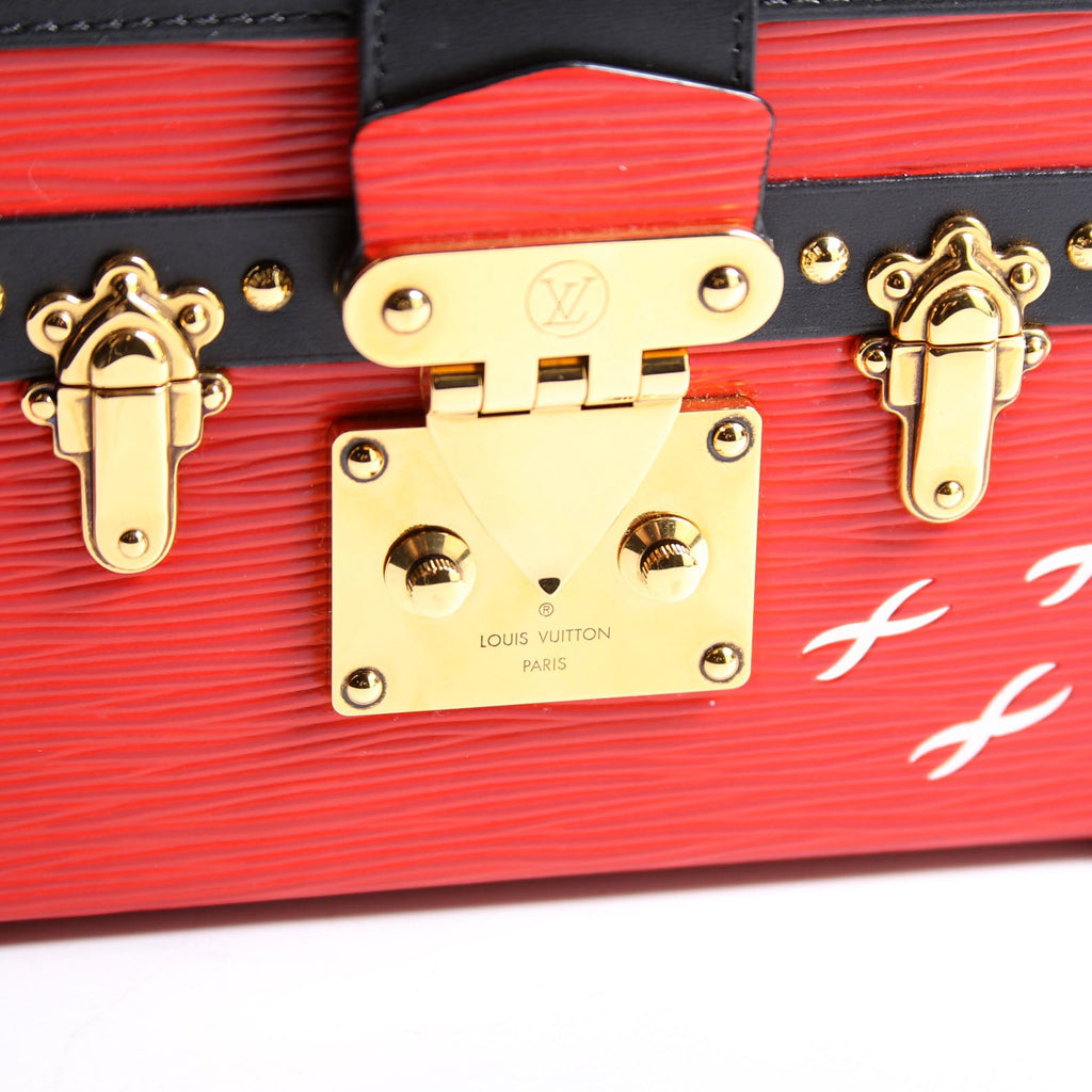Petite Malle Epi Red/Black