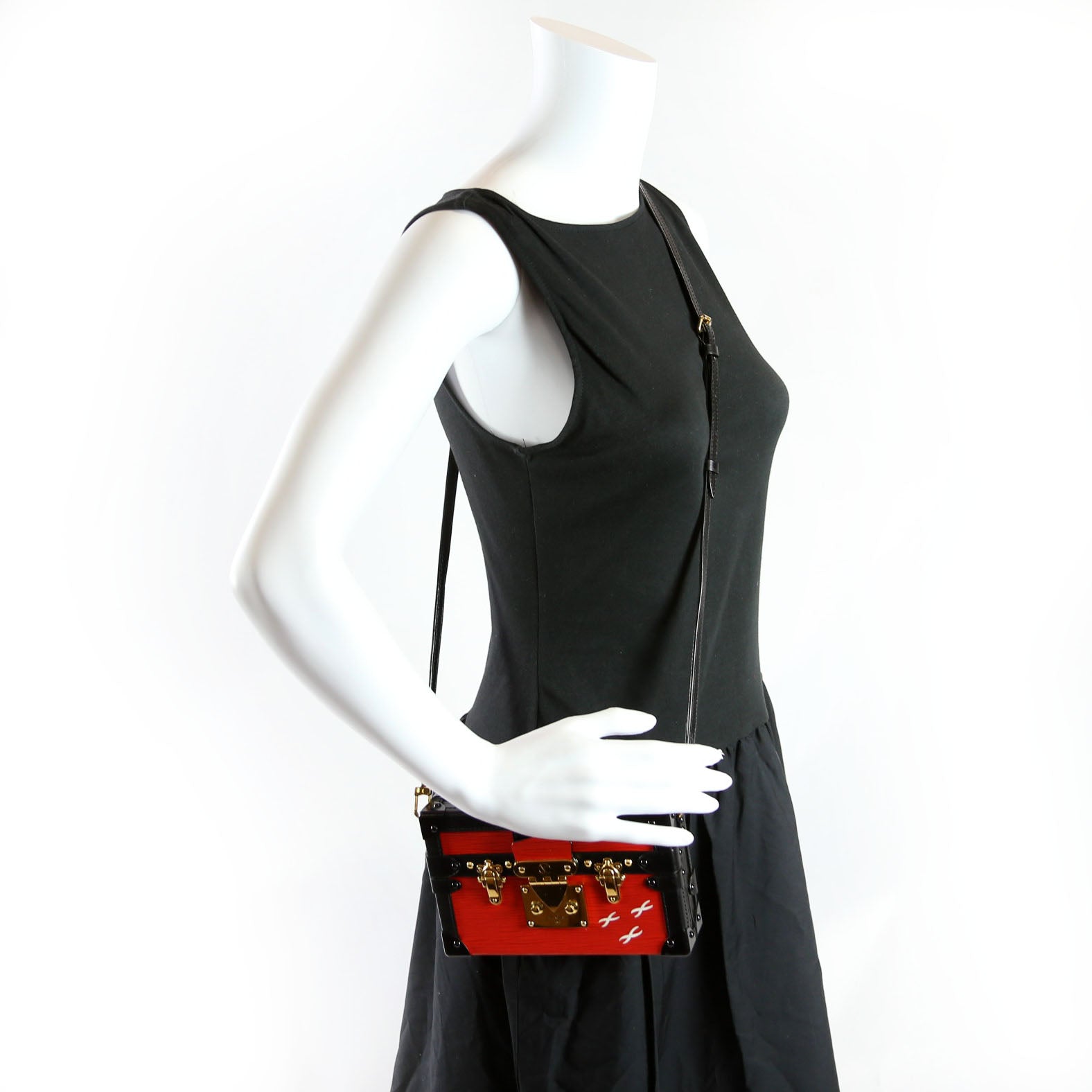 Petite Malle Epi Red/Black