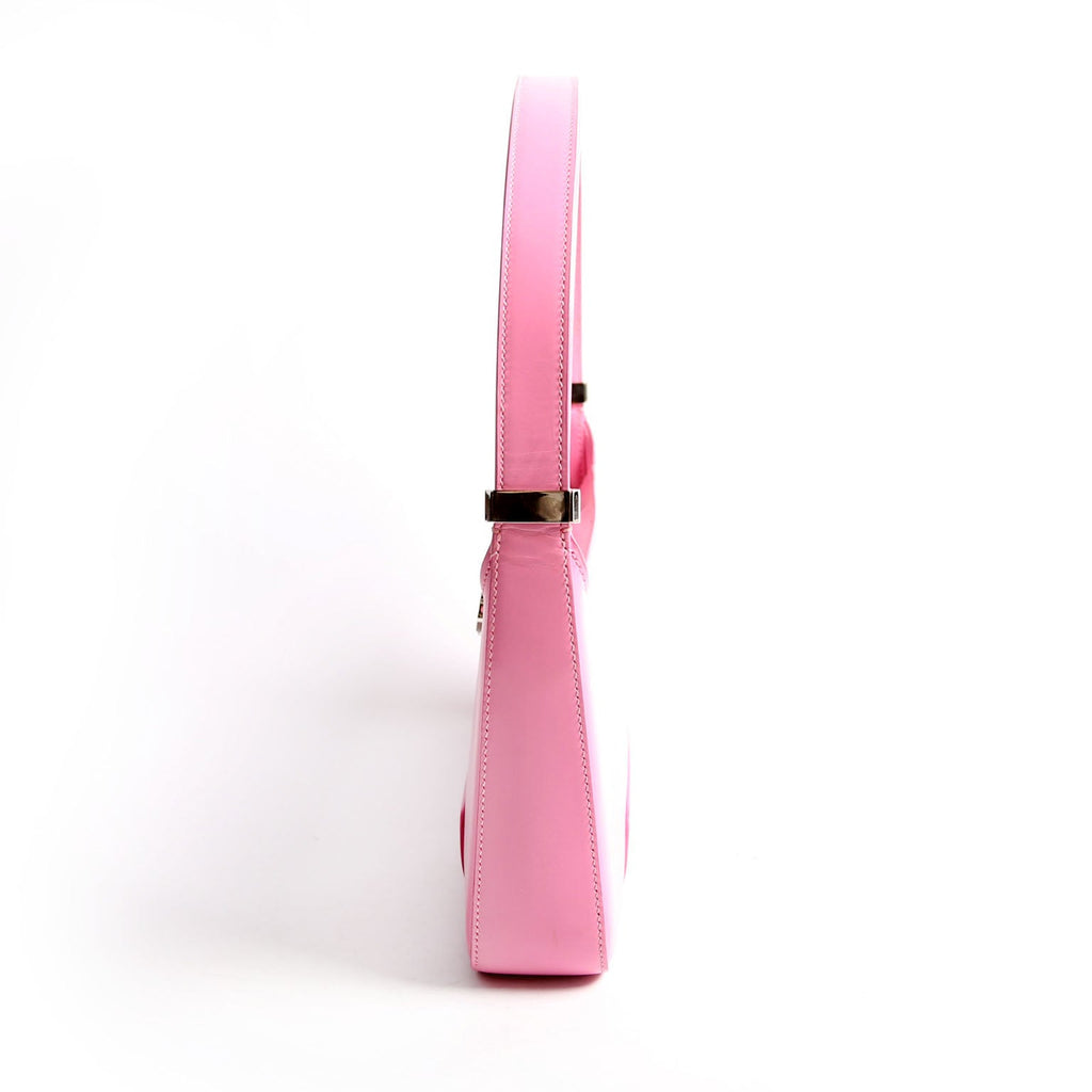 TB Zip Shoulder Bag Medium Pink