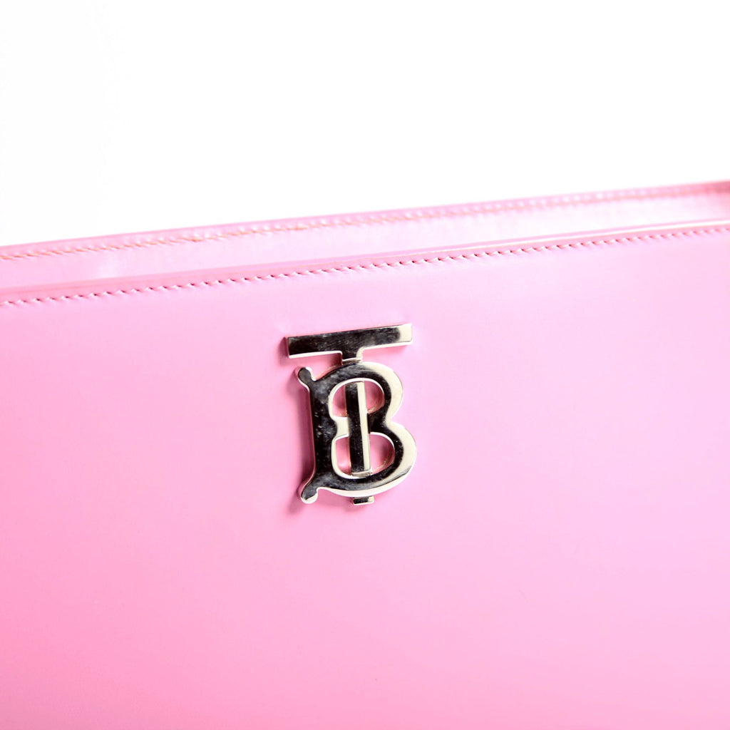 TB Zip Shoulder Bag Medium Pink
