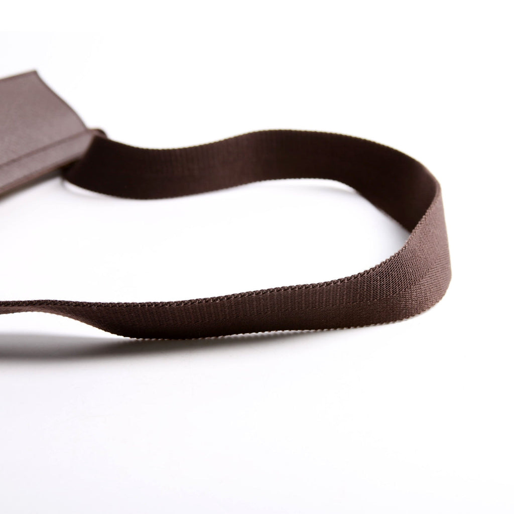 28566 GG Canvas Waist Bag Brown