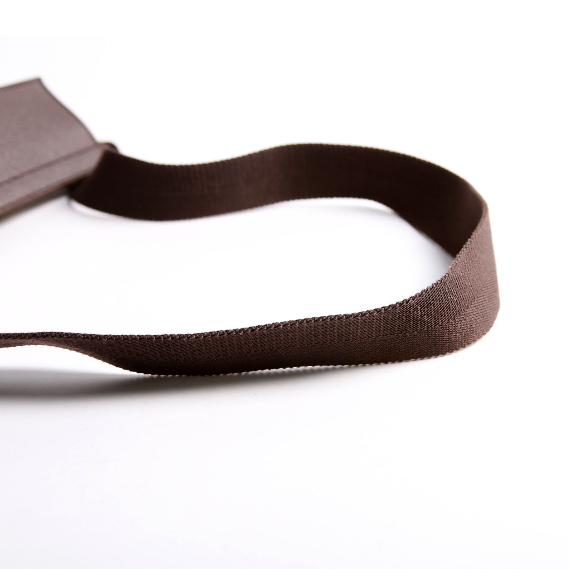 28566 GG Canvas Waist Bag Brown