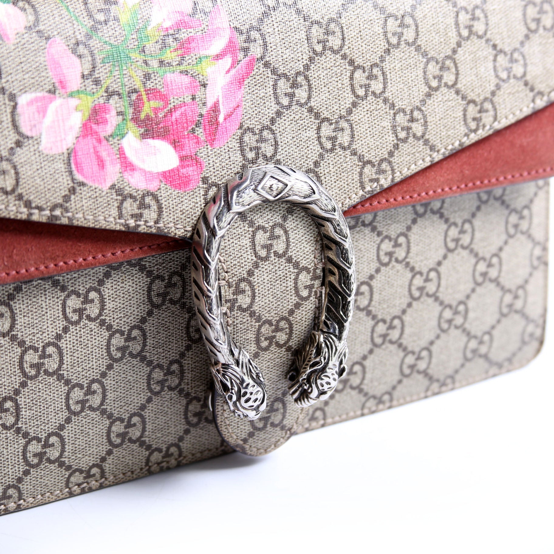 Gucci 400249 Dionysus GG Blooms Small Burgundy