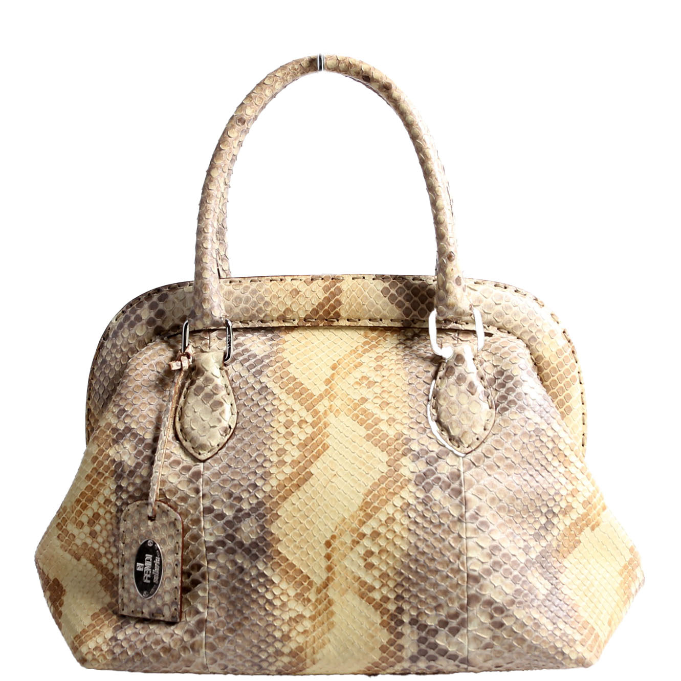8BN127 Selleria Doctor Bag Python