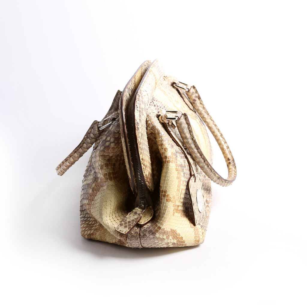 8BN127 Selleria Doctor Bag Python