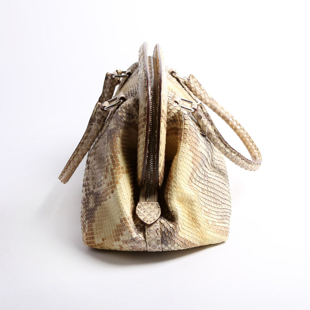 8BN127 Selleria Doctor Bag Python