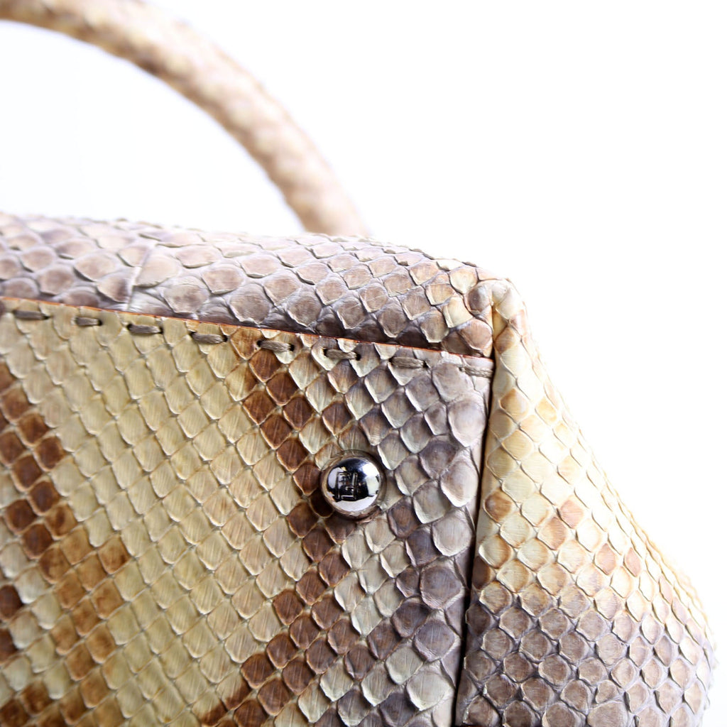 8BN127 Selleria Doctor Bag Python