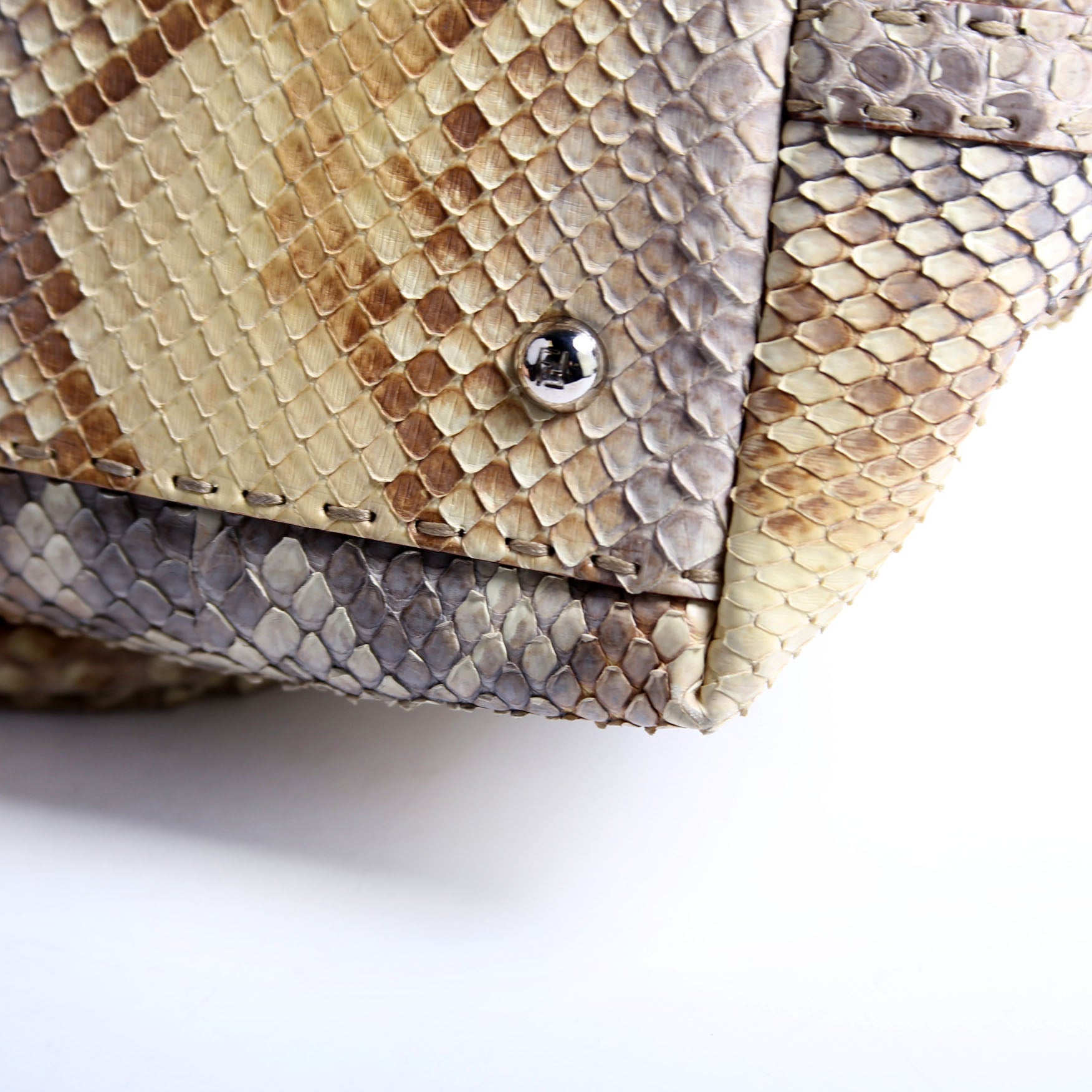 8BN127 Selleria Doctor Bag Python