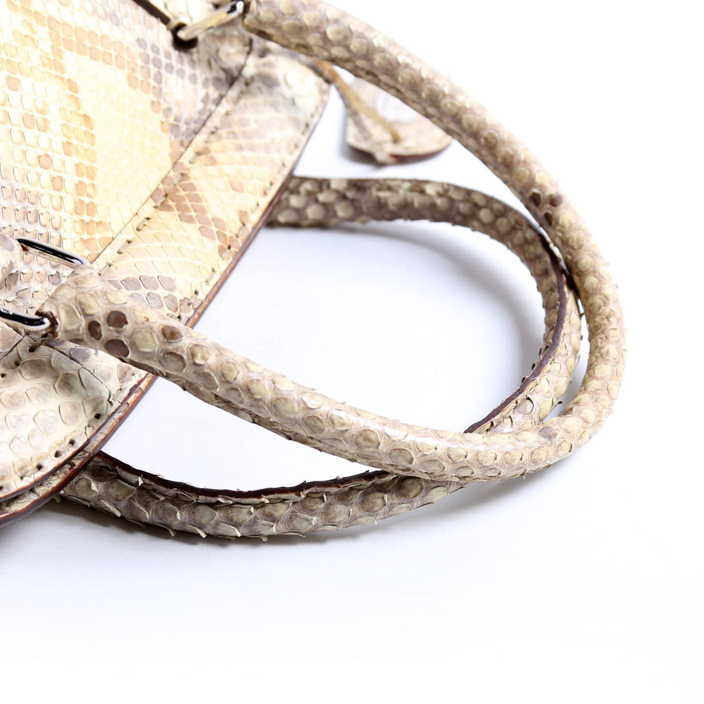 8BN127 Selleria Doctor Bag Python