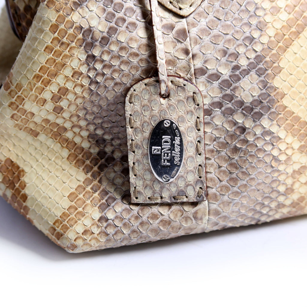 8BN127 Selleria Doctor Bag Python