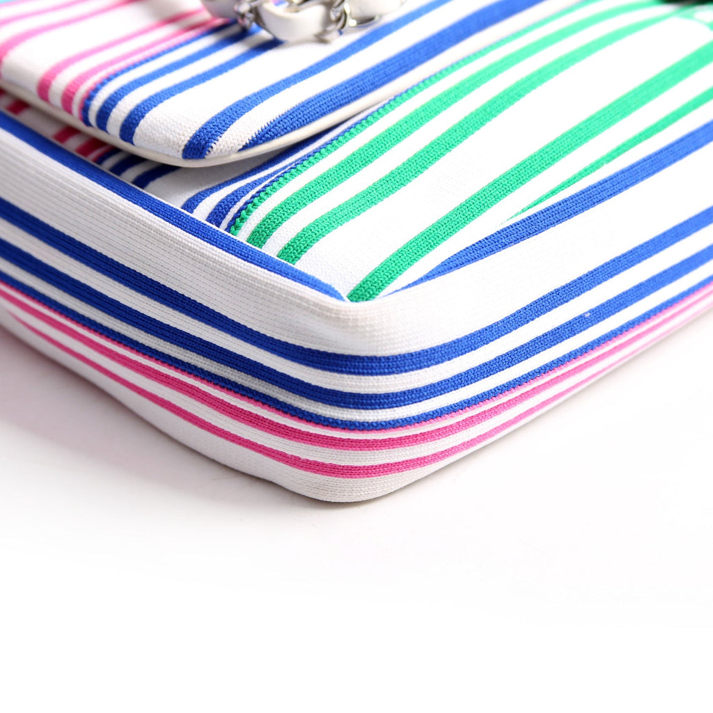 Venise Biarritz Flap Mixed Fibers Lambskin 27M Multicolor
