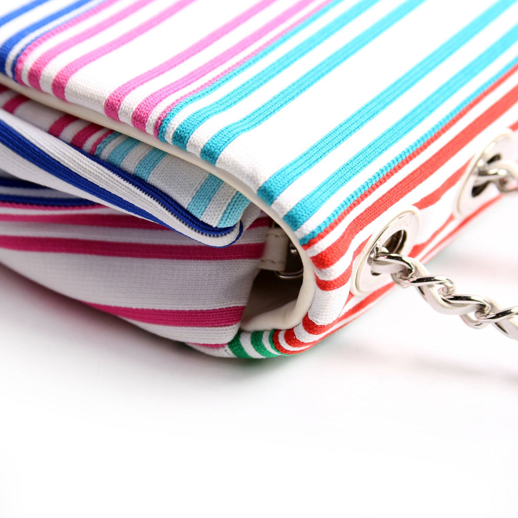 Venise Biarritz Flap Mixed Fibers Lambskin 27M Multicolor