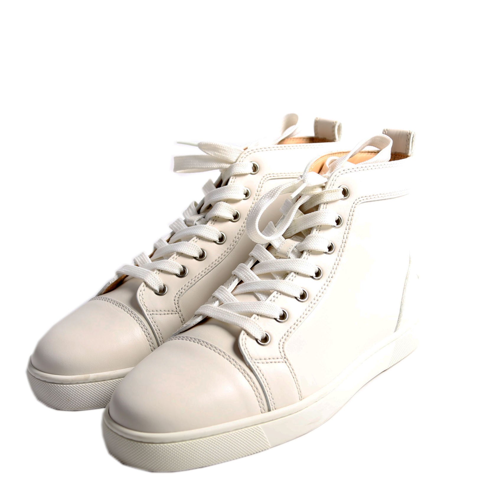 Louis High-Top Sneakers Size 39 White