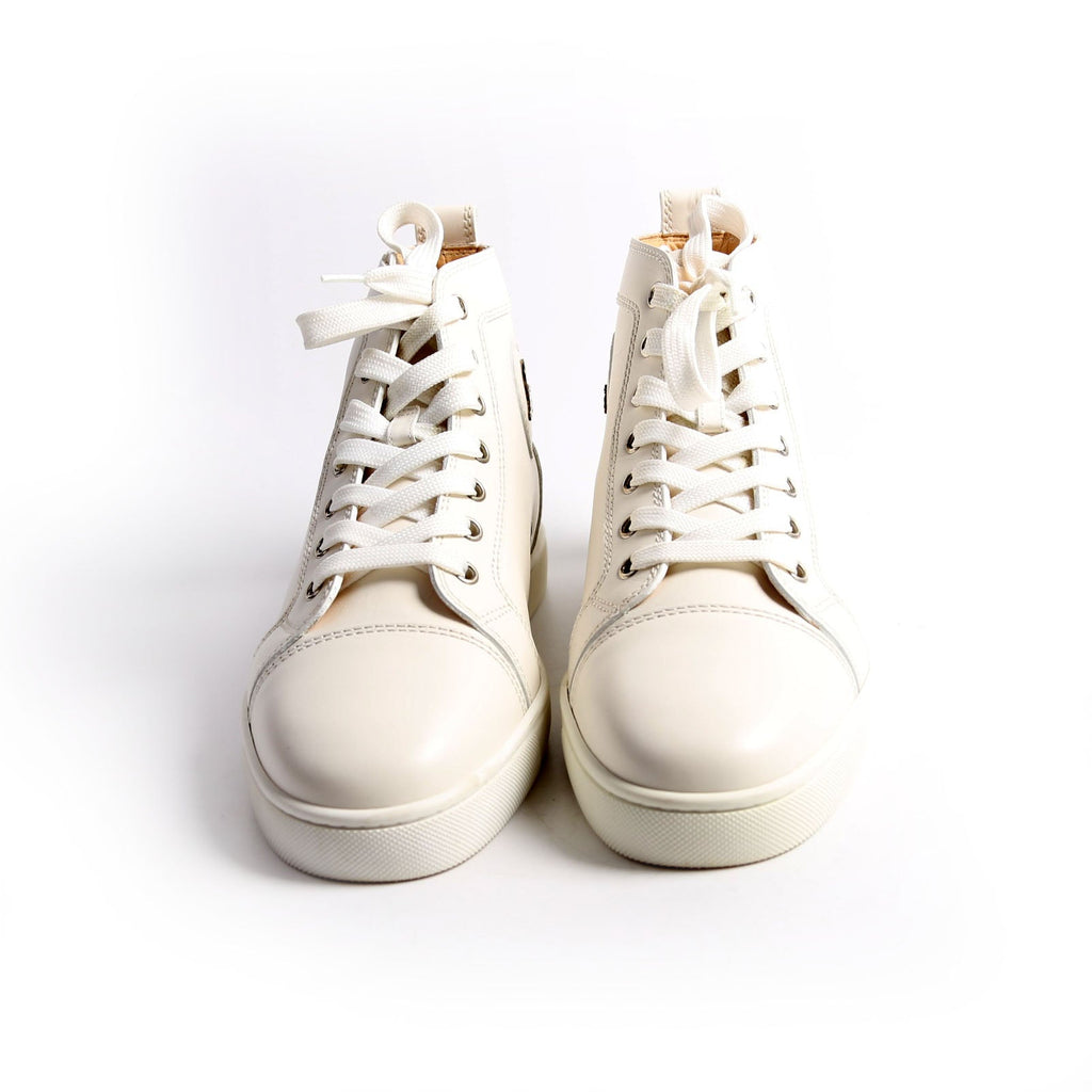 Louis High-Top Sneakers Size 39 White