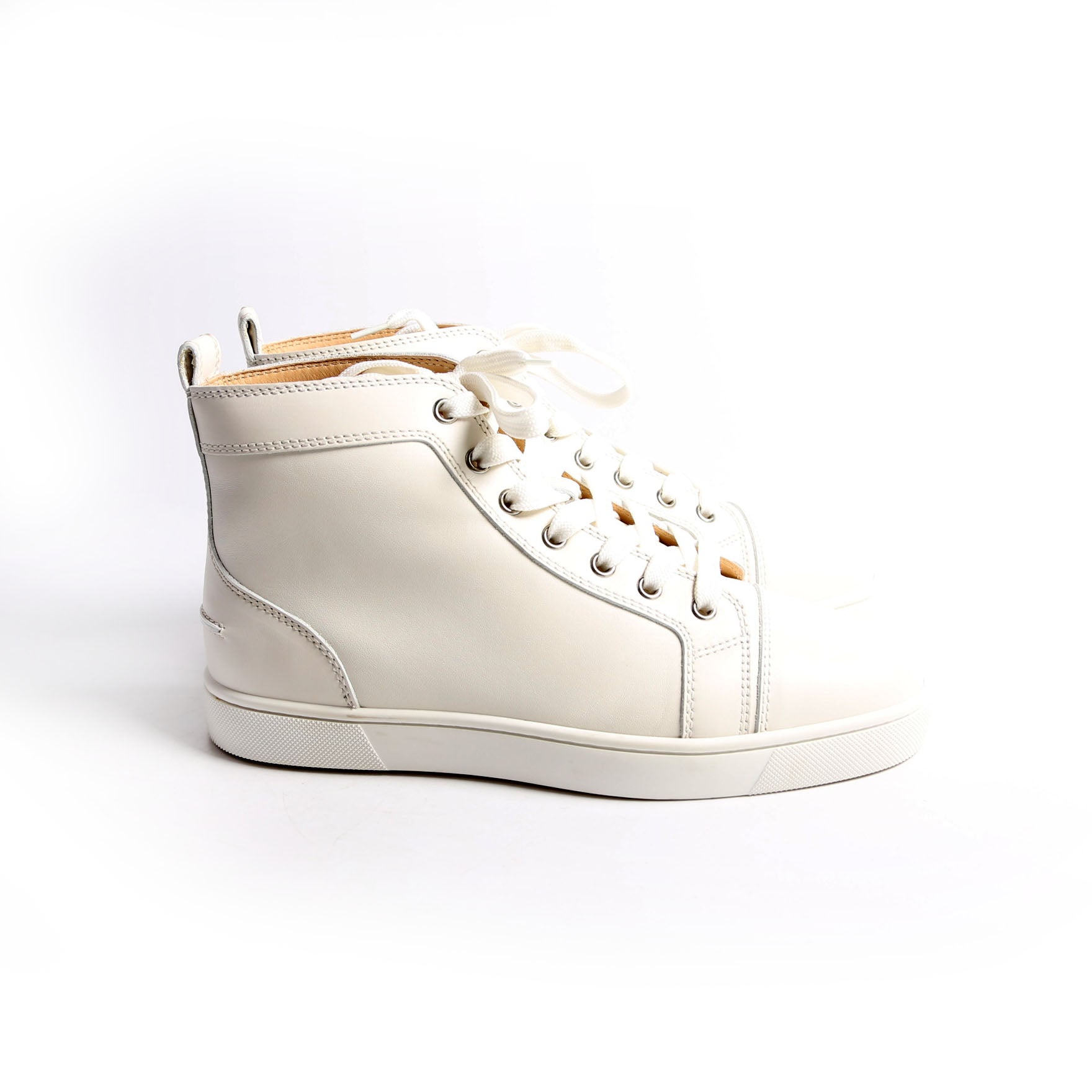 Louis High-Top Sneakers Size 39 White
