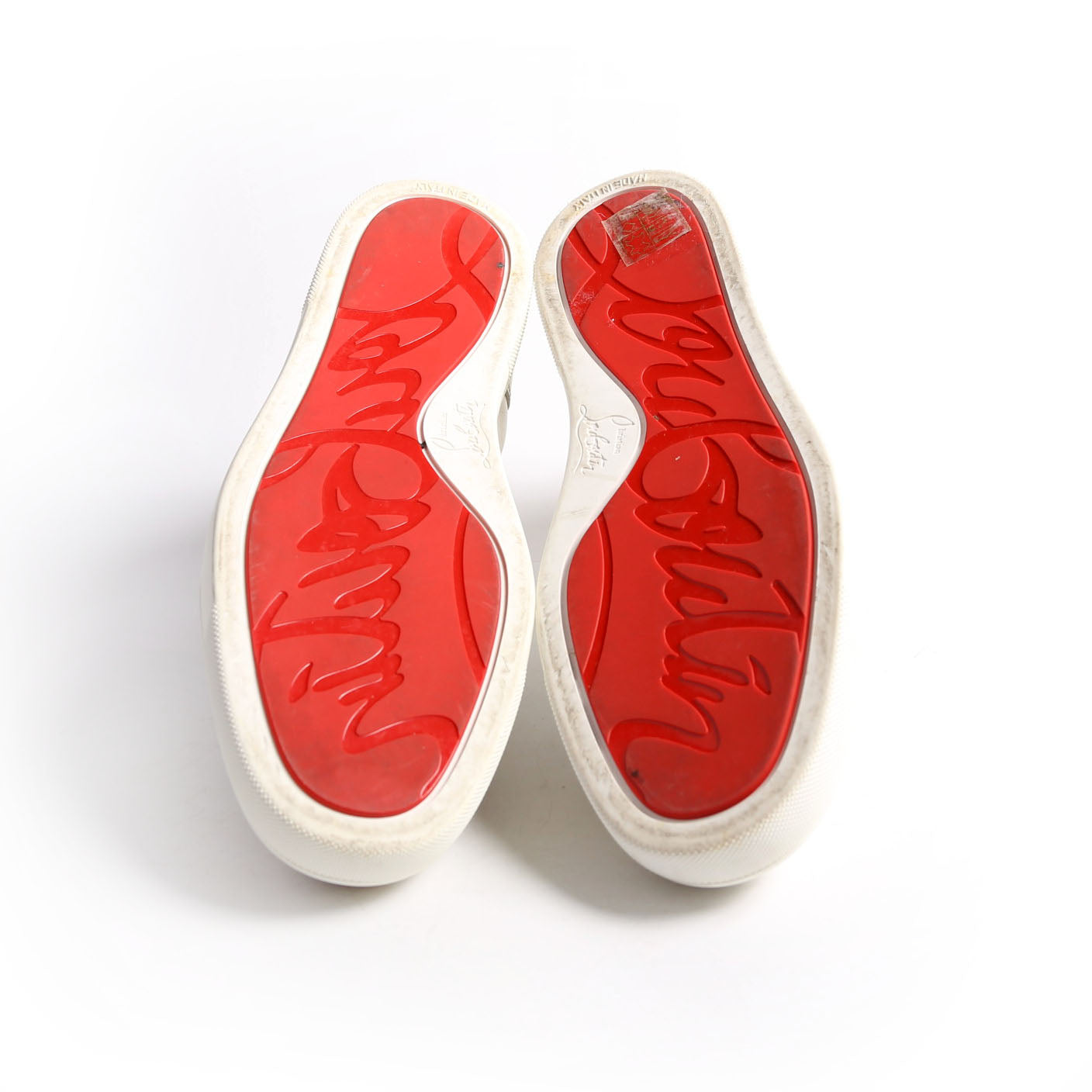 Louis High-Top Sneakers Size 39 White