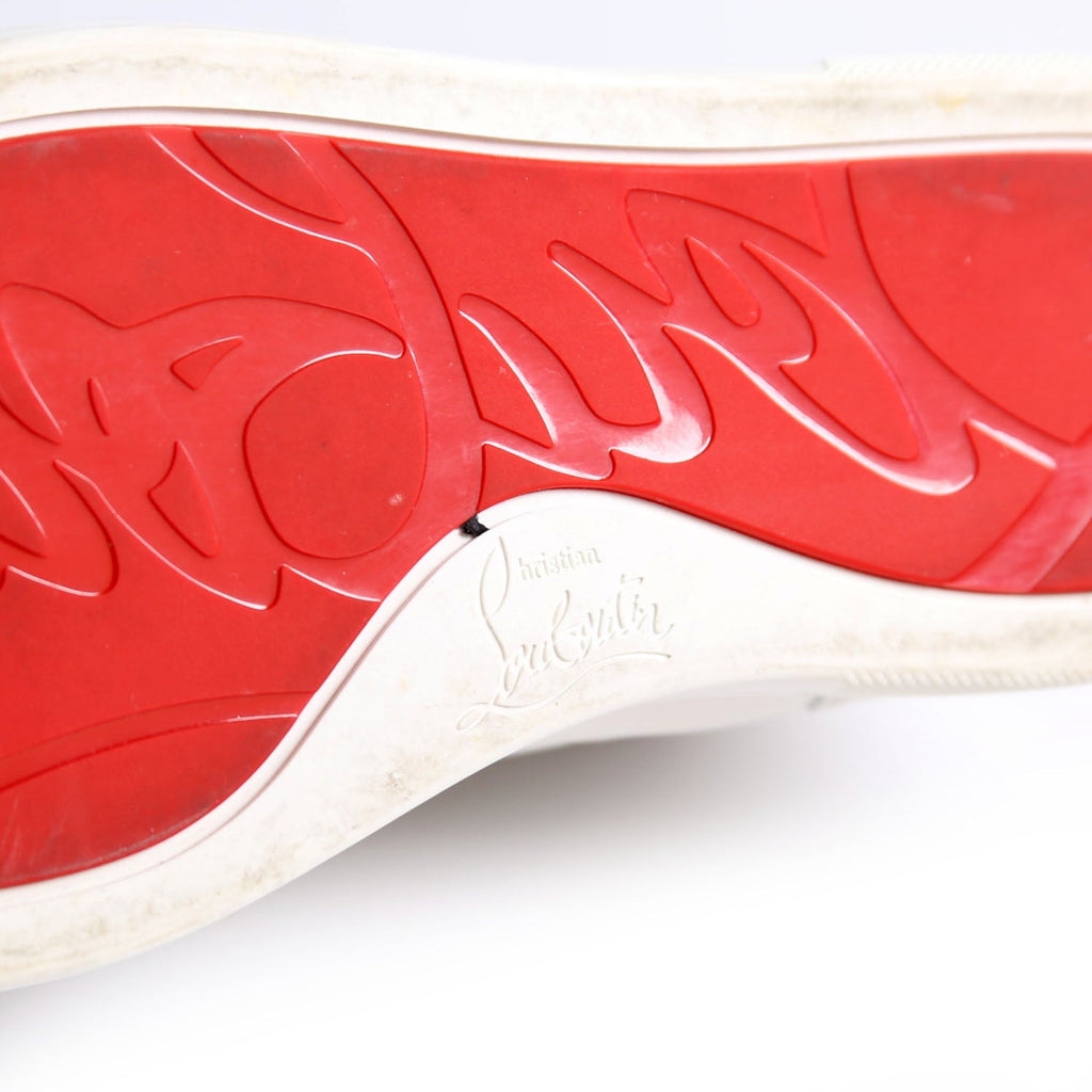 Louis High-Top Sneakers Size 39 White