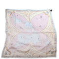 LV Map Square 90 Silk