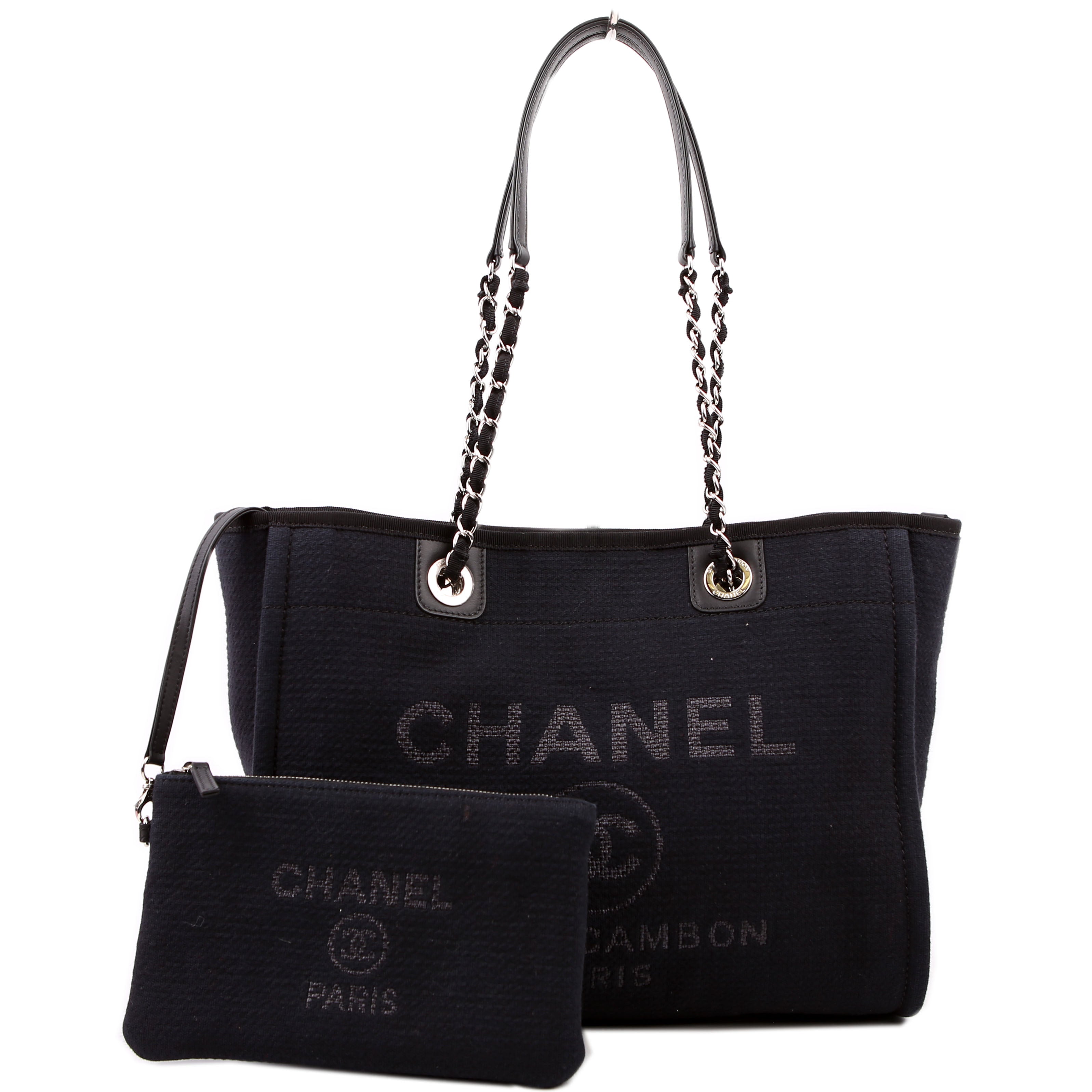 Deauville Small with Pouch Mixed Fibers RFID