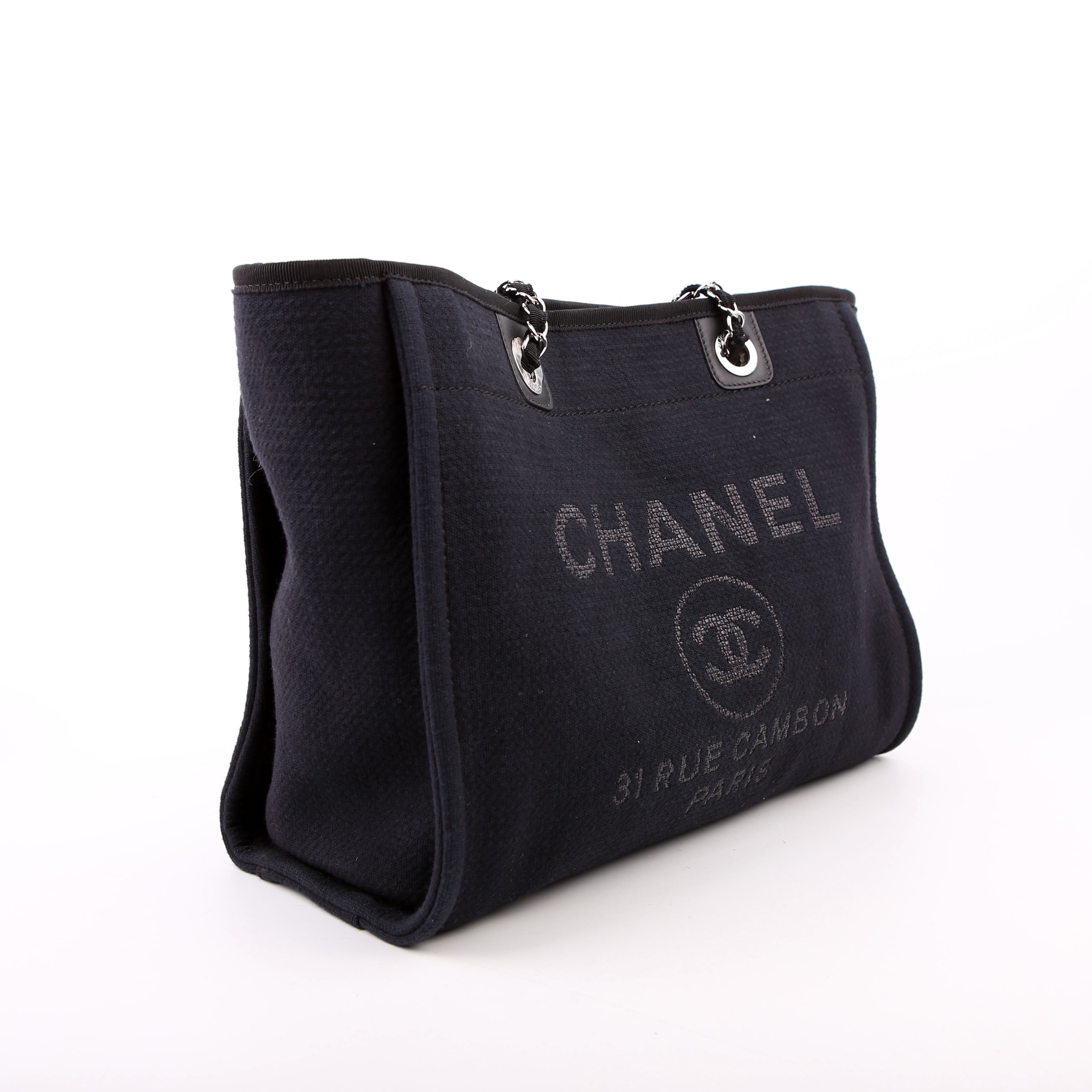 Deauville Small with Pouch Mixed Fibers RFID