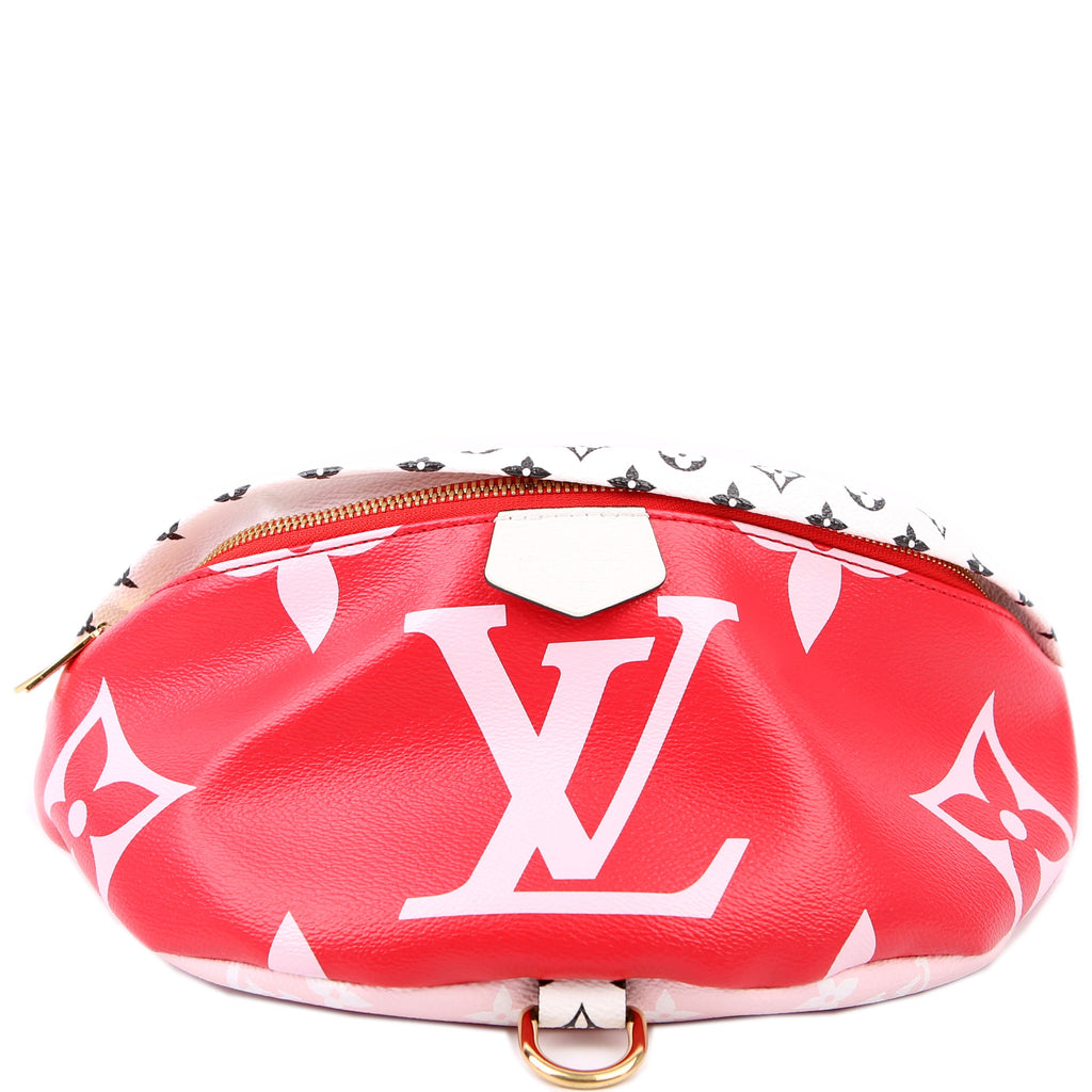 Bumbag Giant Monogram Red/Pink