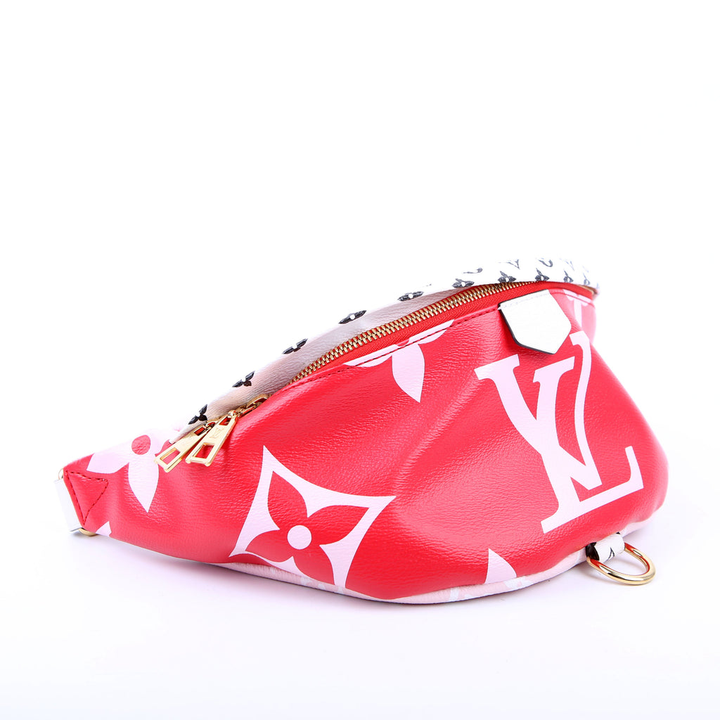Bumbag Giant Monogram Red/Pink