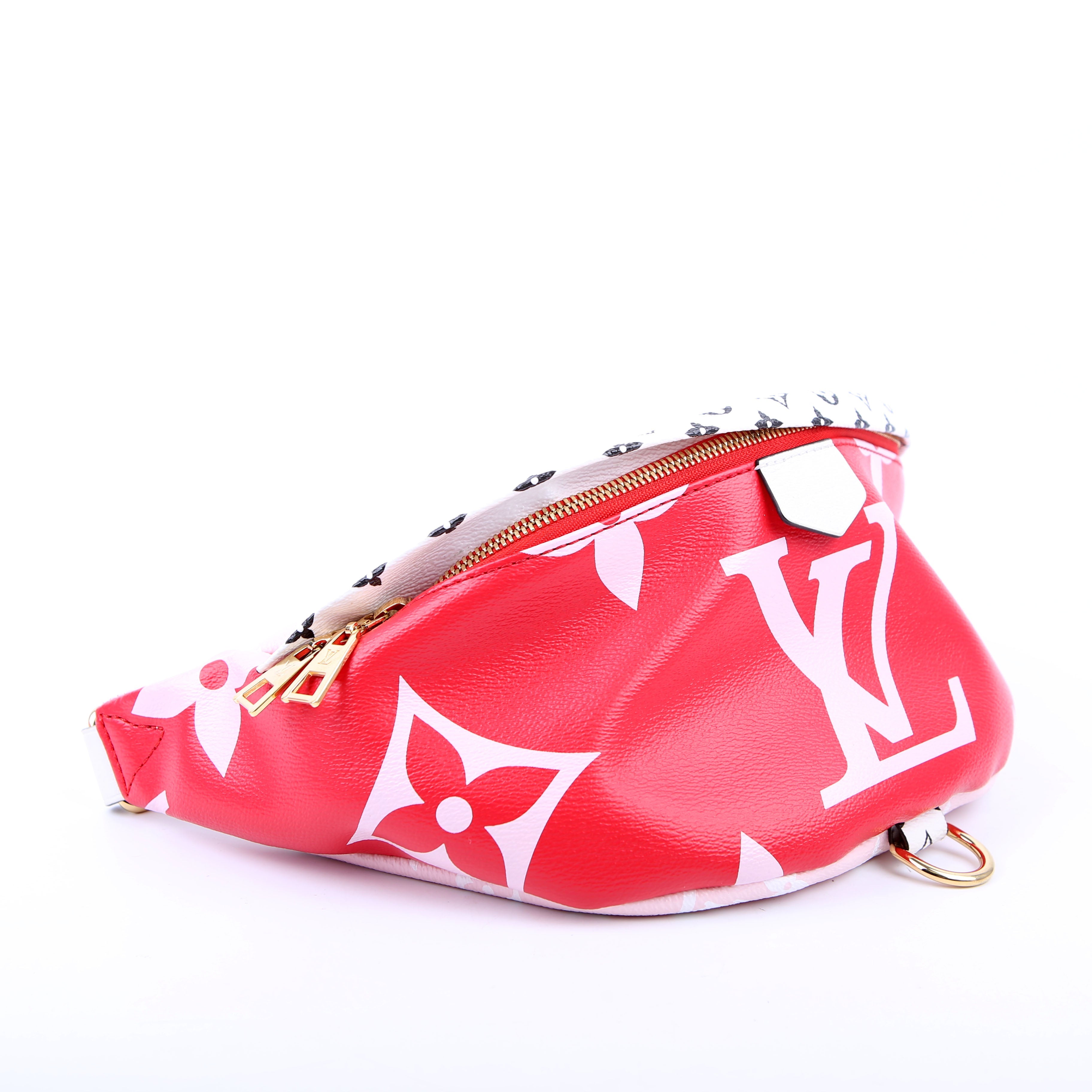 Bumbag Giant Monogram Red/Pink