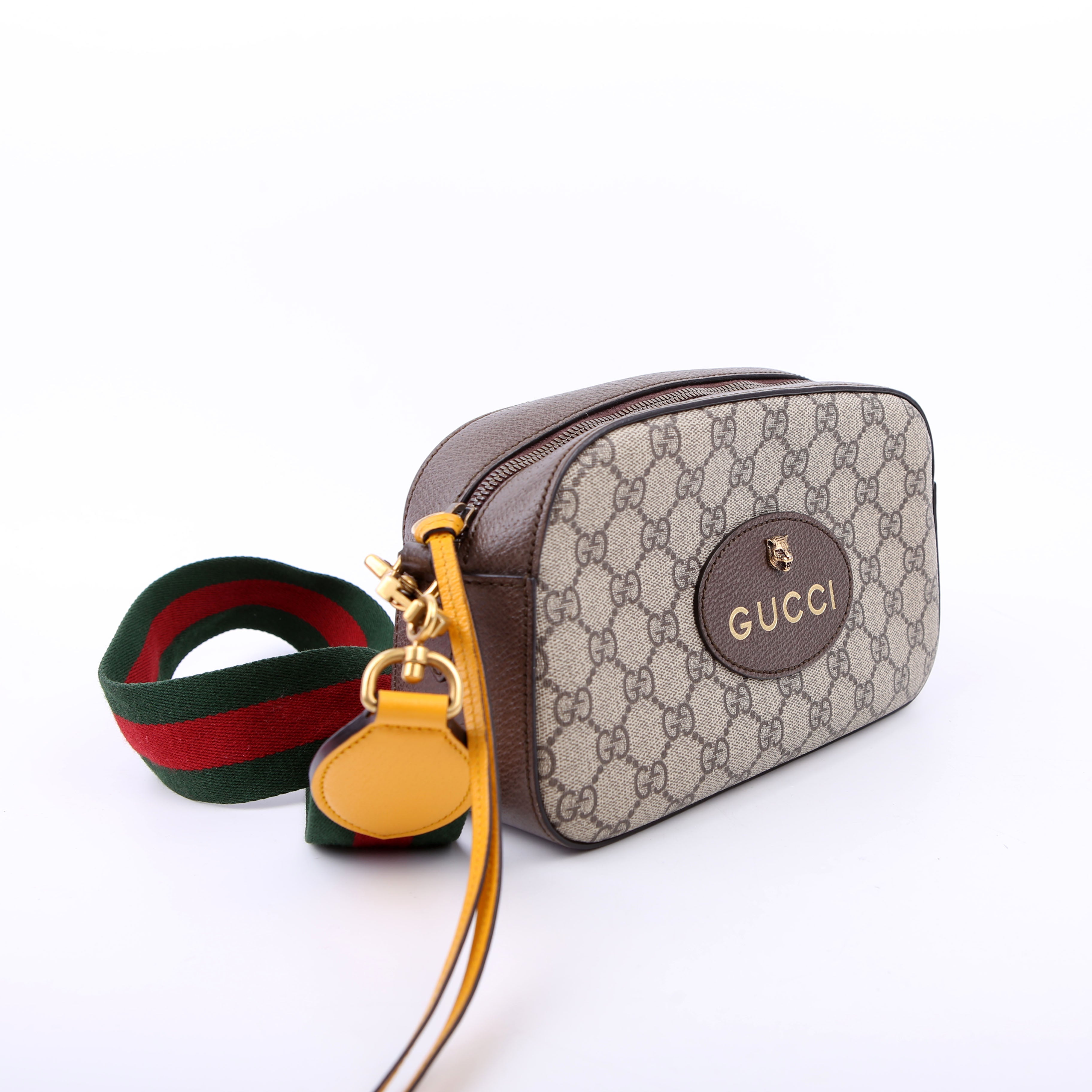 476466 GG Supreme Messenger Bag Brown