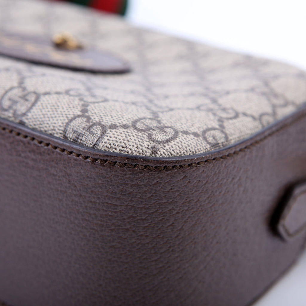 476466 GG Supreme Messenger Bag Brown