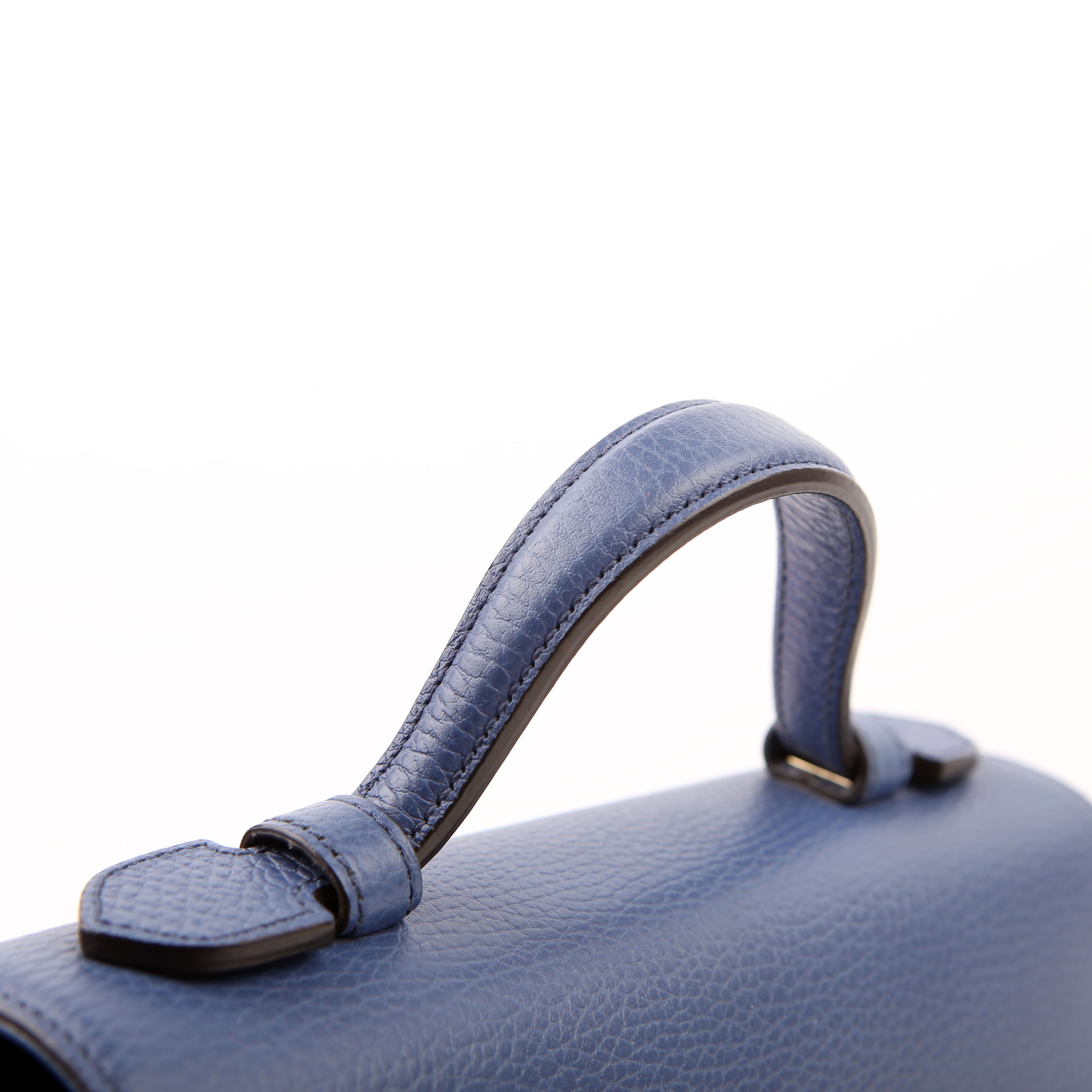 Gucci 510302 Medium Interlocking Satchel Blue