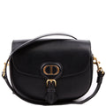 Dior Bobby Bag Medium Grain Leather Black
