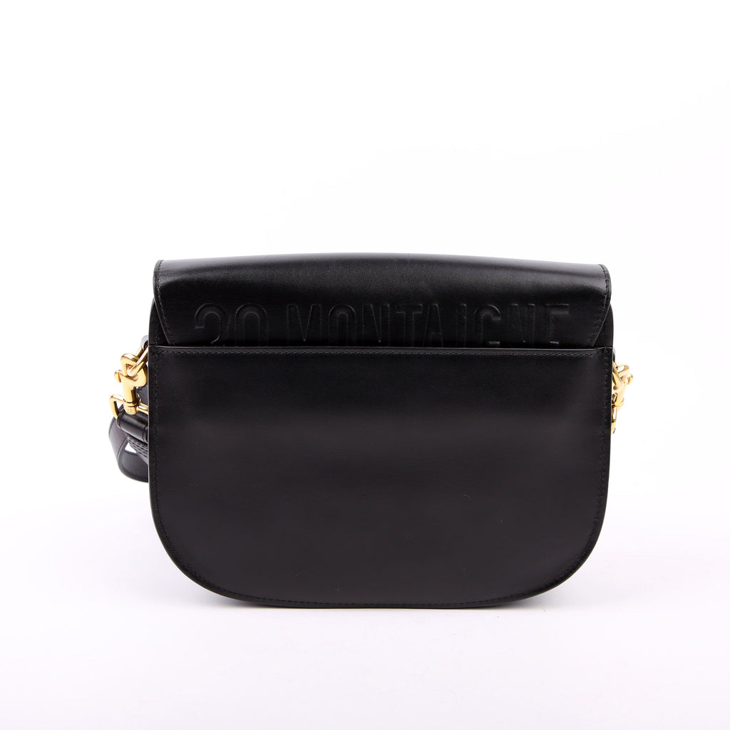 Dior Bobby Bag Medium Grain Leather Black