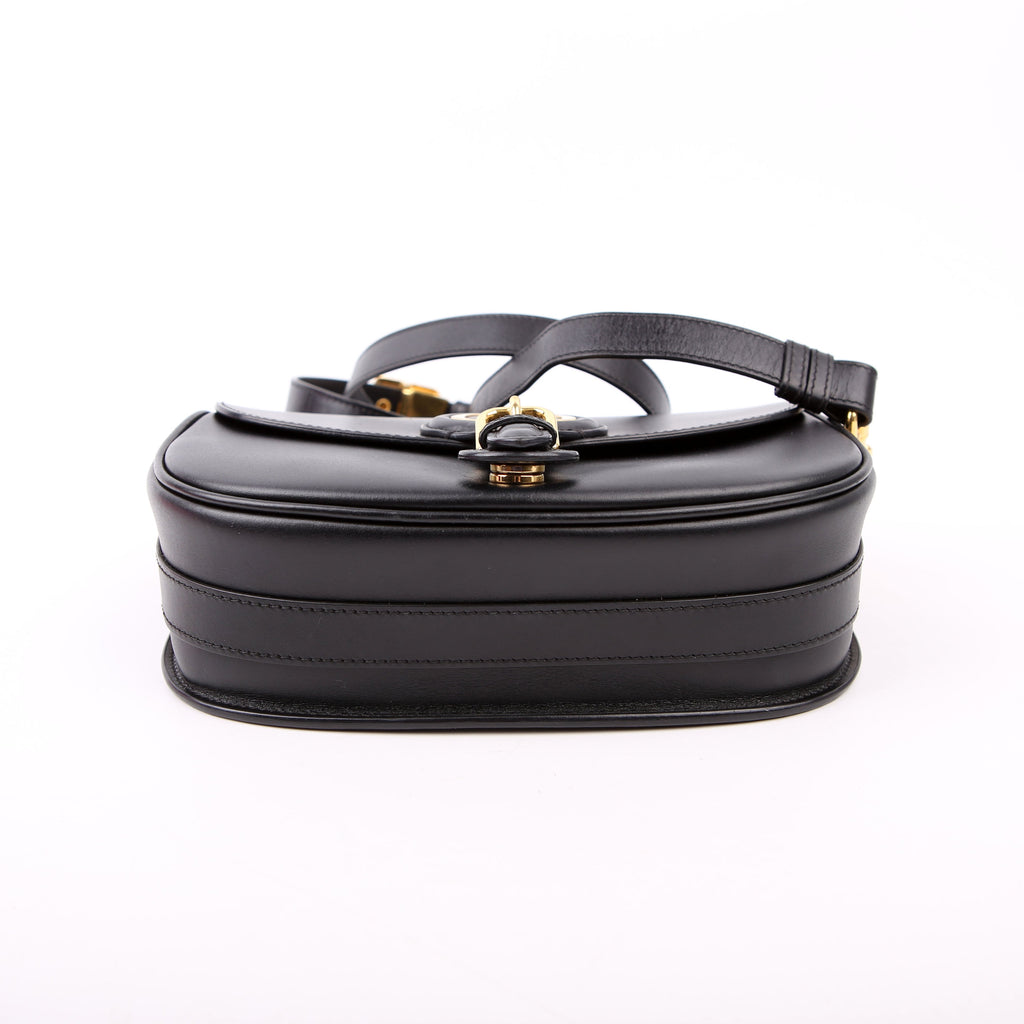 Dior Bobby Bag Medium Grain Leather Black