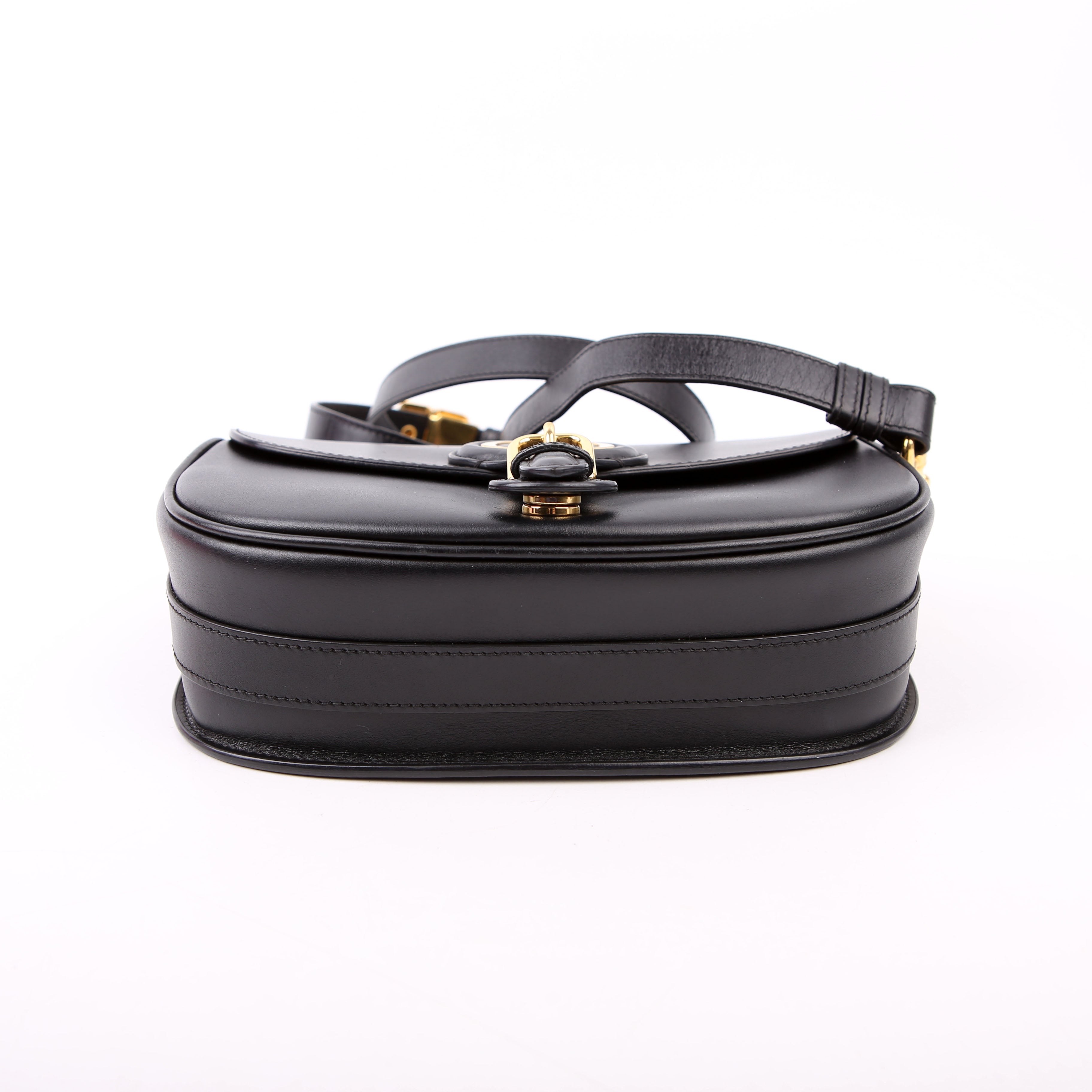 Dior Bobby Bag Medium Grain Leather Black