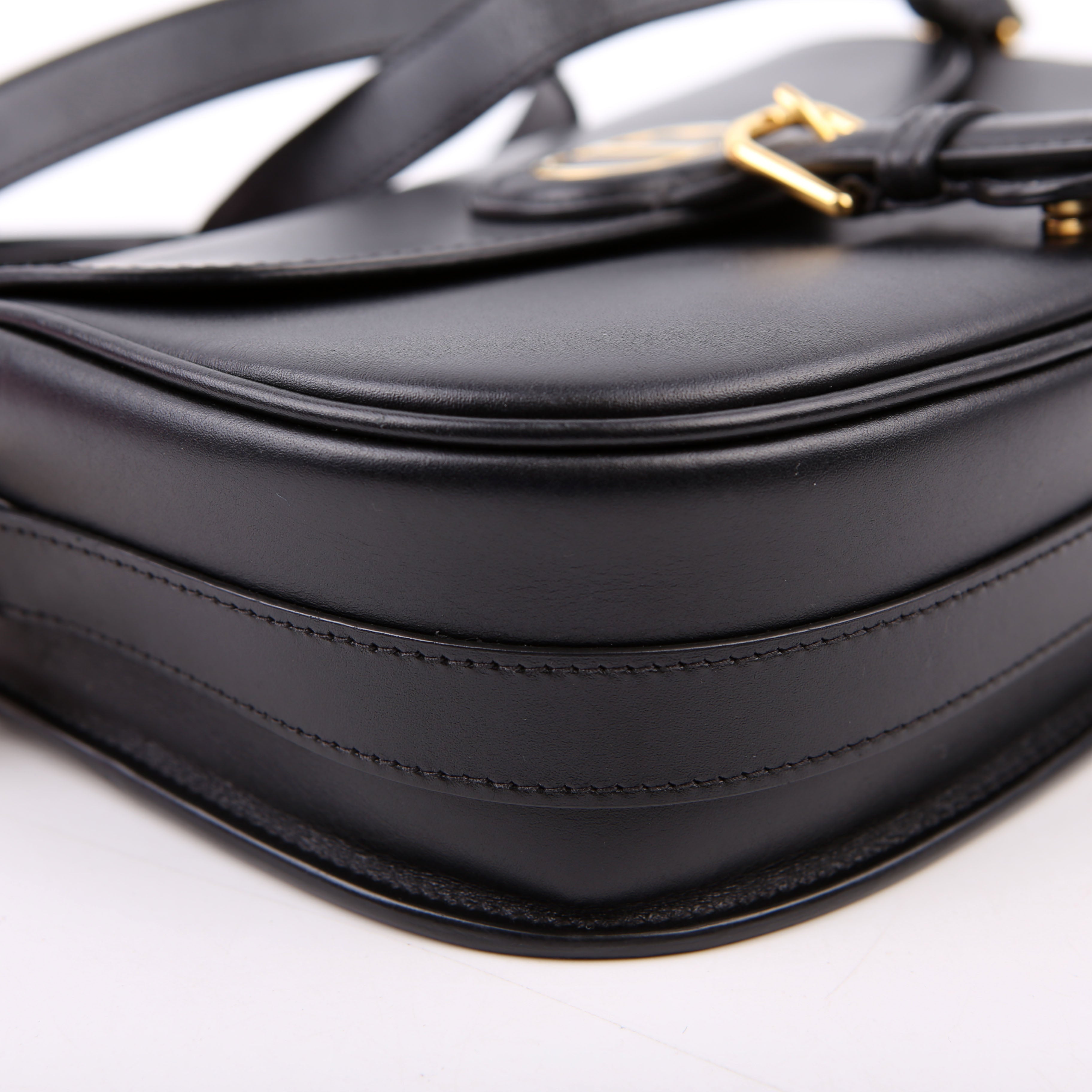 Dior Bobby Bag Medium Grain Leather Black