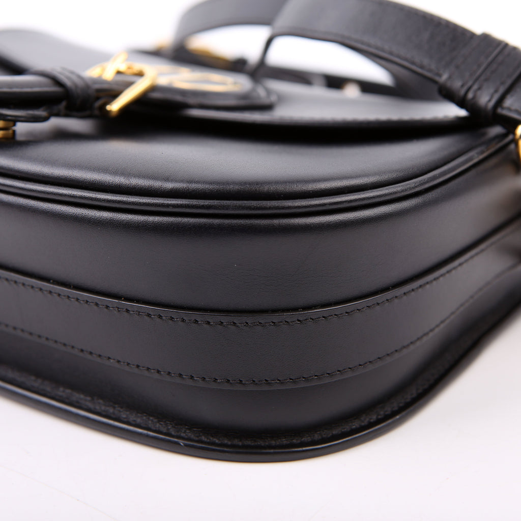 Dior Bobby Bag Medium Grain Leather Black