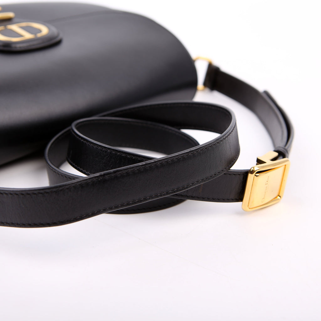 Dior Bobby Bag Medium Grain Leather Black