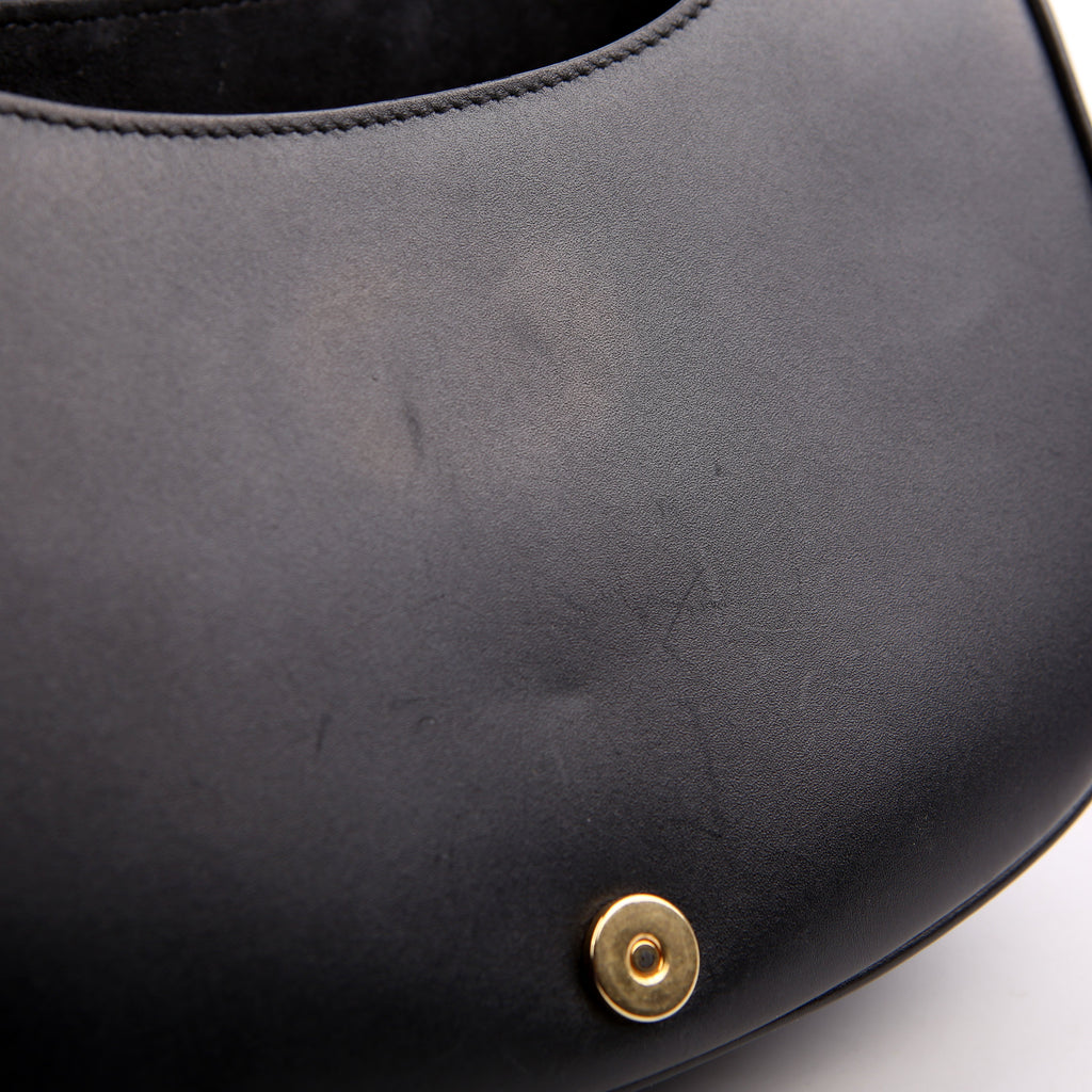Dior Bobby Bag Medium Grain Leather Black